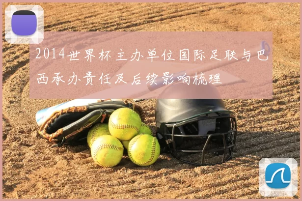 2014世界杯主办单位国际足联与巴西承办责任及后续影响梳理