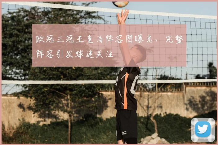 欧冠三冠王皇马阵容图曝光,完整阵容引发球迷关注